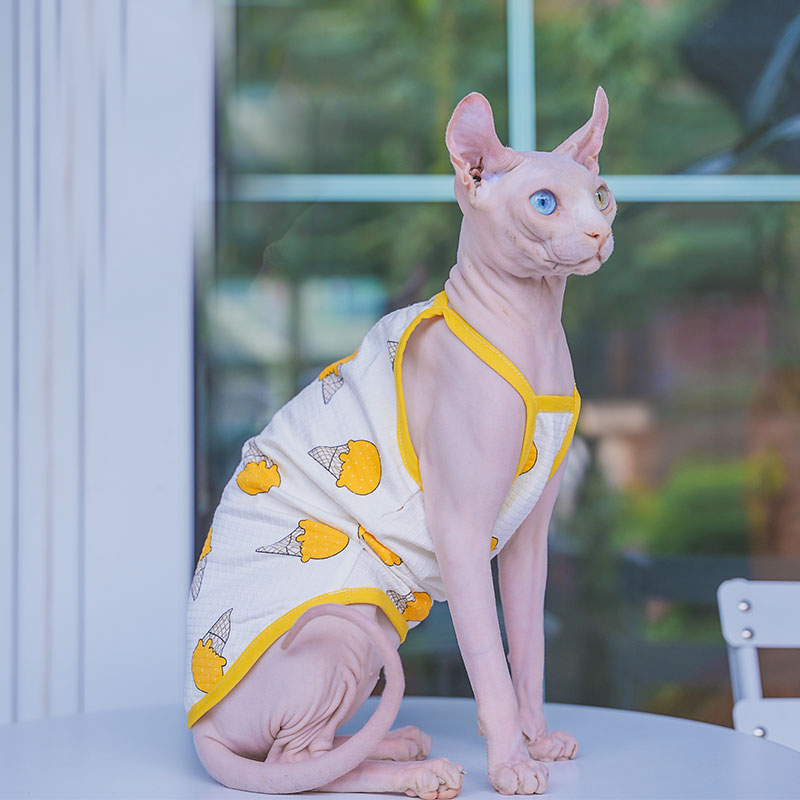 Sphynx Cat Clothing Sphinx Cot - Soft Summer Yellow Clothing avis et prix