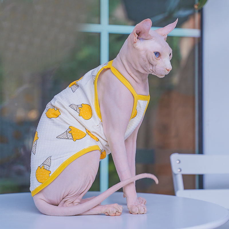 Sphynx Cat Clothing Sphinx Cot - Soft Summer Yellow Clothing avis et prix