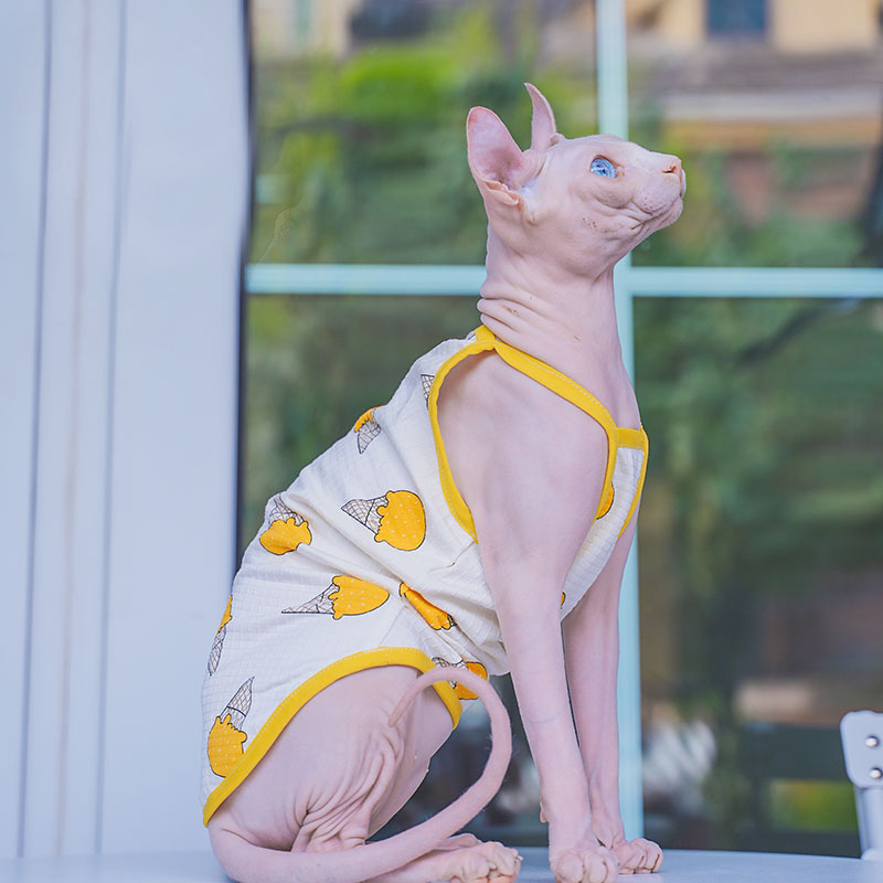 Sphynx Cat Clothing Sphinx Cot - Soft Summer Yellow Clothing avis et prix