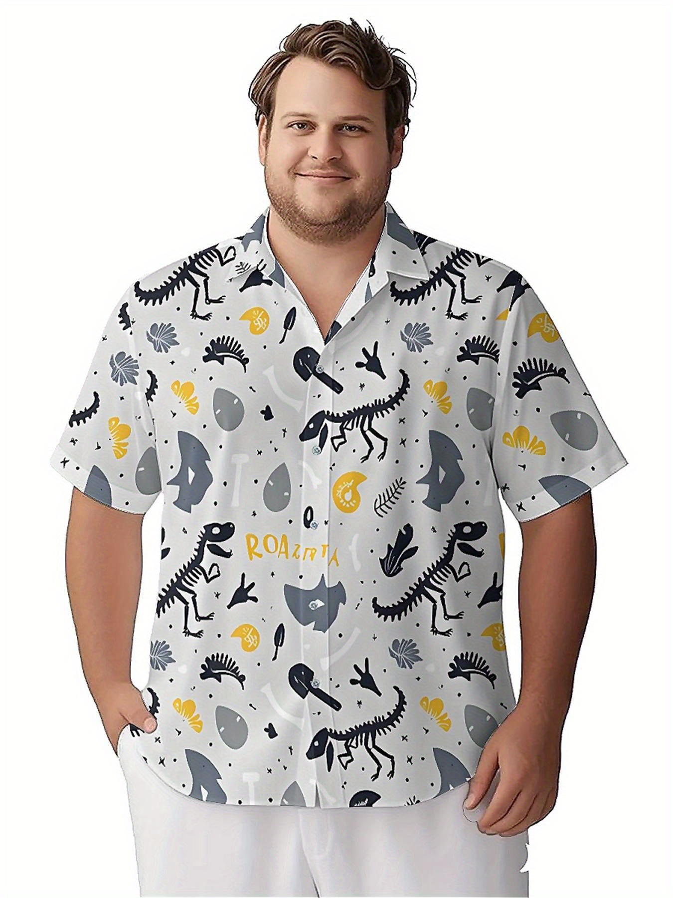Men's Plus Size Hawaiian Shirt - Summer Clothing For A Beach avis et prix